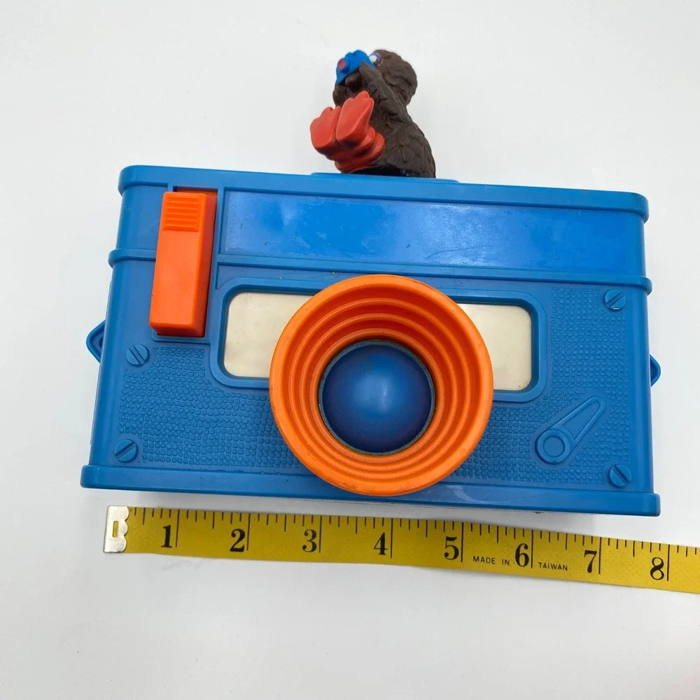 Vintage Sesame Street Big Bird 3D Camera Toy Slides Do Not‎ Work